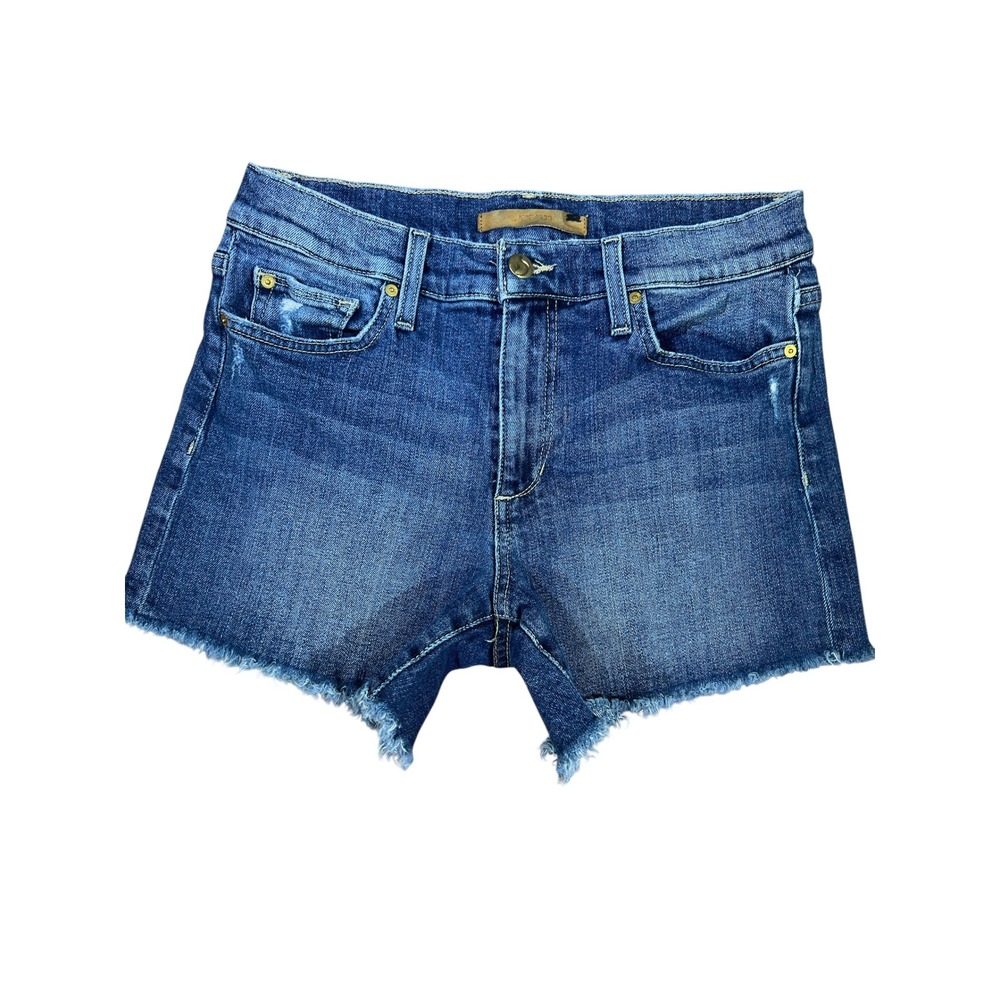 JOE'S Jeans The Ozzie 4" Cut Off‎ Denim Shorts Women's Size 27 Dark Wash